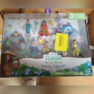 Raya the last dragon land of kumandra set